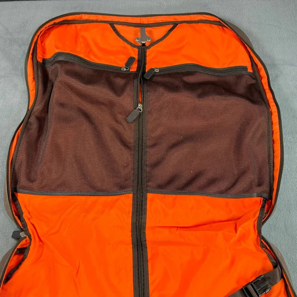 Hart Schaffner Marx 1NIGHTR Leather Garment Bag Nordstrom Brown Vintage Traveler